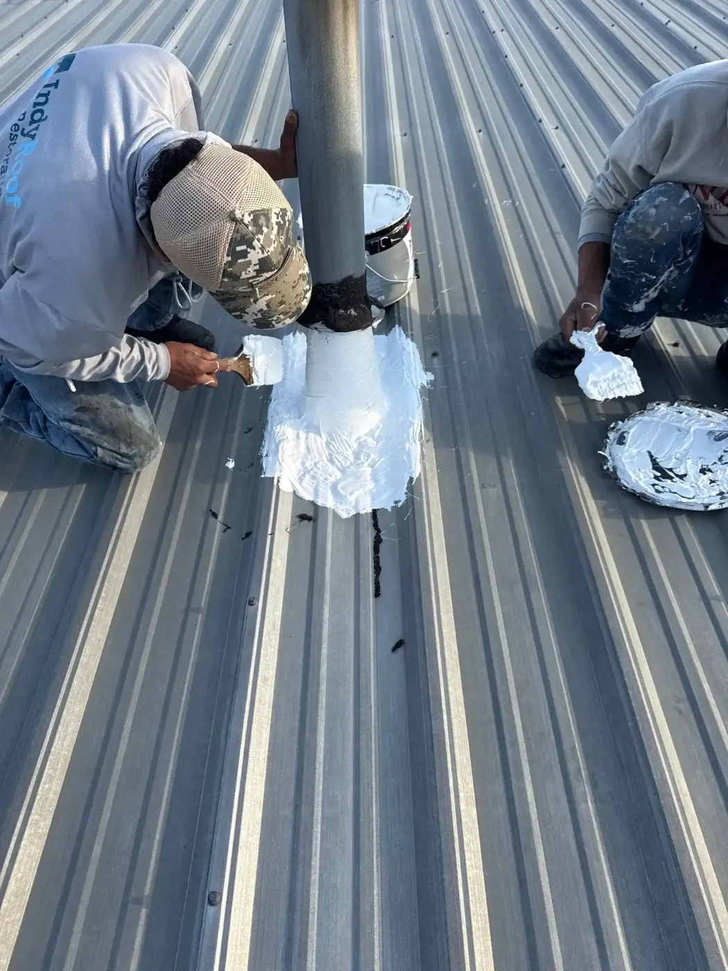 Membrane repair completed in Wellington Estates