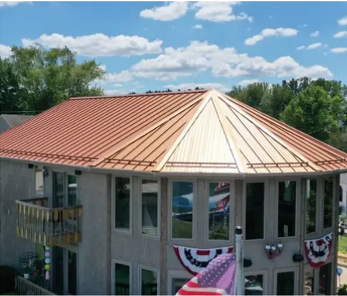 Commercial roof inspection documented in Wellington Estates
